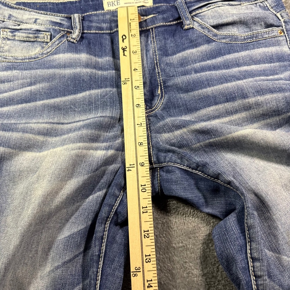 BKE Payton Straight Leg Jeans Womens 31x31.5 Medium Wash Mid Rise Stretch Denim - Picture 5 of 8